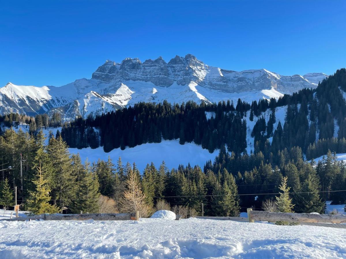 Mountain River Appart Val dʼIlliez Екстериор снимка